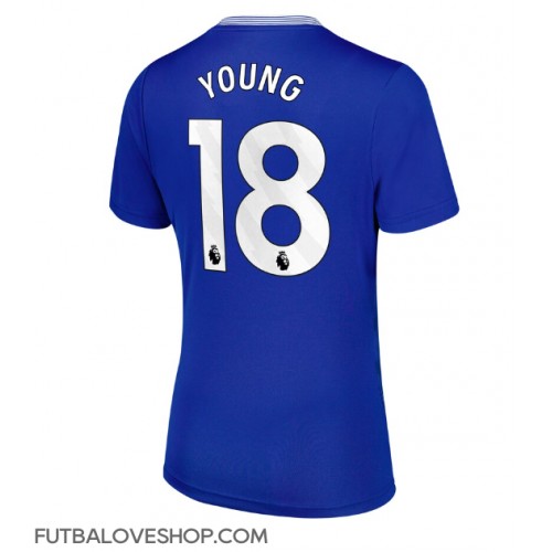 Dres Everton Ashley Young #18 Domáci pre Ženy 2024-25 Krátky Rukáv